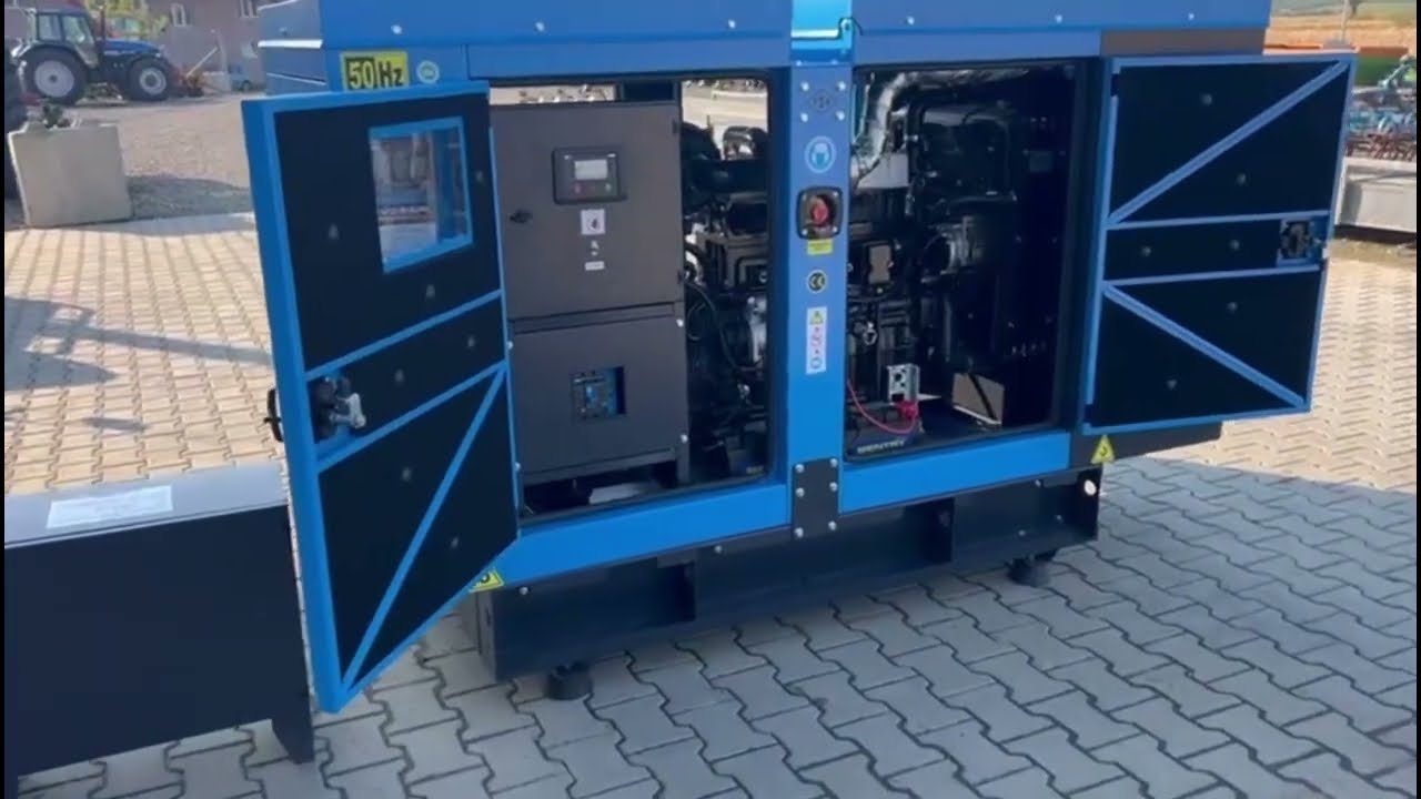 UNIVERSAL generátor 77 KVA Diesel - Új 2025, Automatizálás + Videó