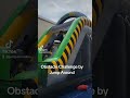 the inflatable obstacle course challenge from Jump Around event rentals in Virginia