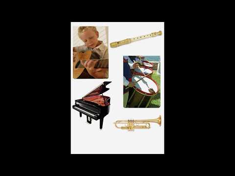 Loto sonore Les instruments de musique
