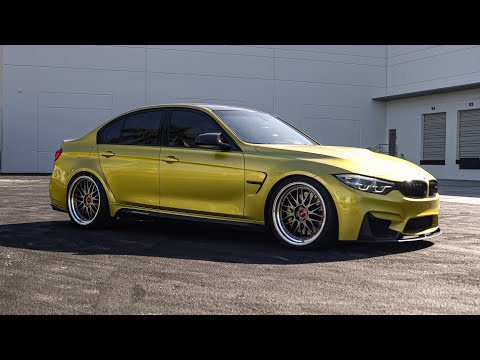 F80 M3 With BBS LM'S Agressive Fitment #Shorts