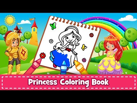 Princess Coloring Book Games Video