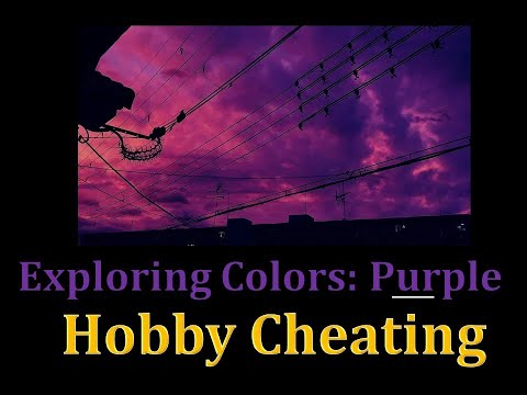 Hobby Cheating 234 - Exploring Colors - Purple