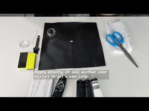 Leather Repair Kit Endhokn 3 Black 2 White