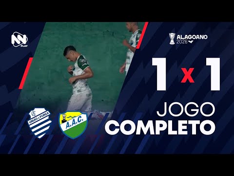 CORURIPE 1 X 1 CSE - 14/01/26 | ALAGOANO 2026 | #LIVE