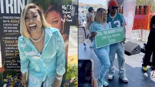 Still The Baddest Benjamin Kearse & Wife Trina Attend Her Street Dedication Ceremony! 🙏🏾