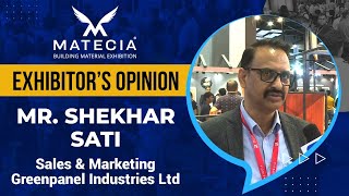 Mr Shekhar Sati, President, Sales & Marketing, Greenpanel Industries Ltd.