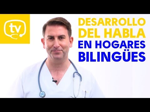 Desarrollo del habla en hogares bilingües