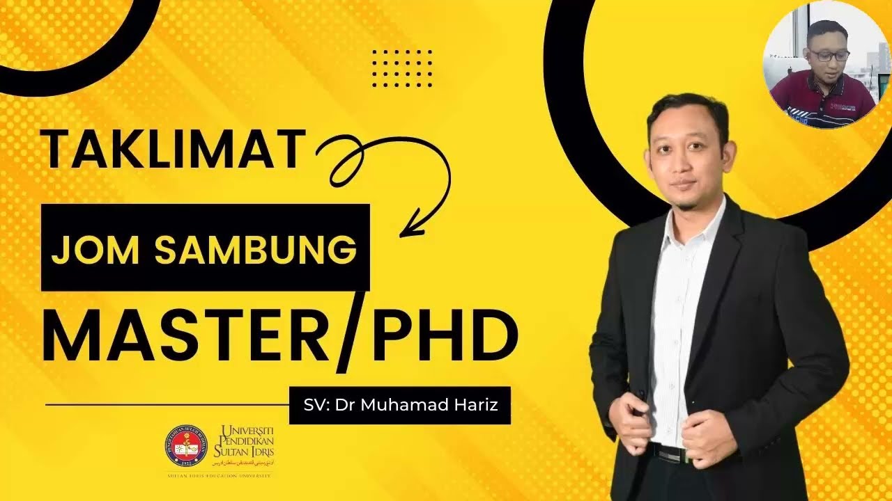 Jom Sambung Master PhD UPSI