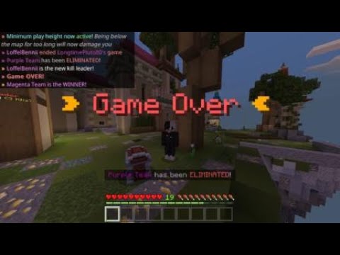 Minecraft Hive sus sky wars kill (bedrock)