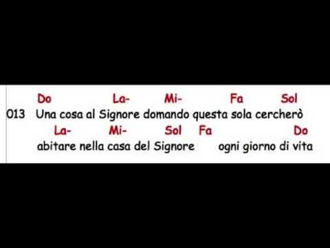 13 Una cosa al Signore domando Sal 26