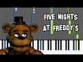 Five Nights At Freddy's Song on Piano (Original ...