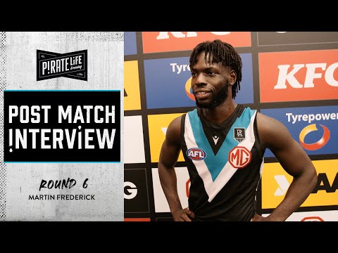 Marty Frederick post-match interview
