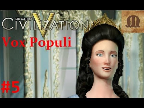 Let's Play Civilization 5 Vox Populi - Russia p.5 (deity, epic)