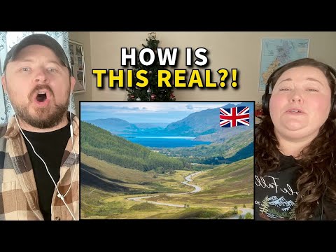 Americans React: The 6 Best Driving Roads in the UK!