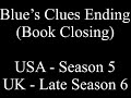Blue S Clues Closing Book Scene US UK