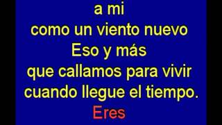 Eres -  Massiel -  karaoke   Tony Ginzo