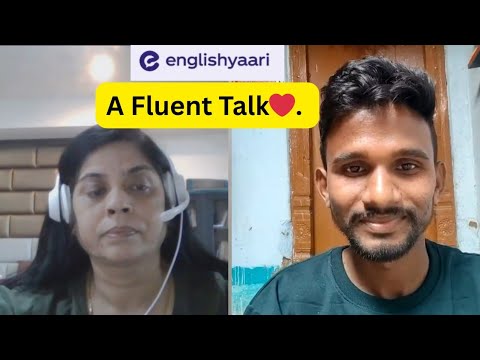 A Fluent English Conversation With A Tutor Renu  @EnglishYaari   | English Conversation✅
