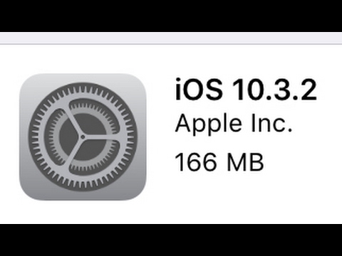 iOS 10.3.2 is out - what's new?