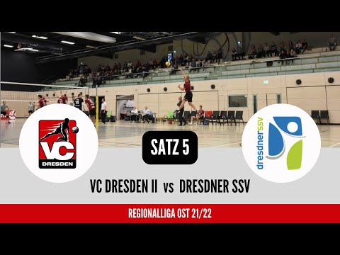 VC Dresden II vs DSSV - Satz 5 - Regionalliga Ost 21/22
