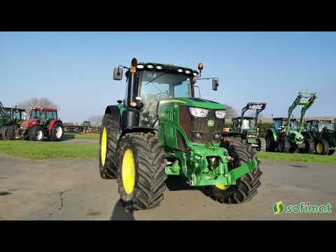 Vidéo tracteur occasion John Deere 6195r