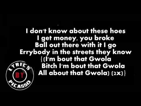 Honey Cocaine - Gwola (ft Kid Ink & Maino) (LYRICS)