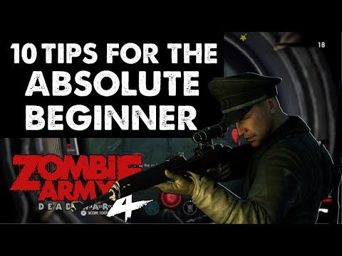 10 TIps For The Absolute Noob To Become Competent || Zombie Army 4