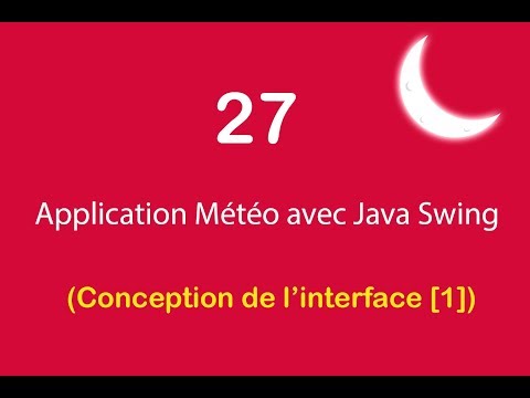 Application Météo avec Java Swing 27 Le JLabel Temperature