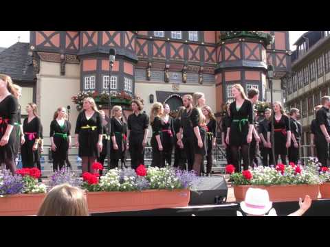 Jeugdkoor Waelrant (Borgerhout/Belgium) - Friendship Concert Marktplatz Wernigerode