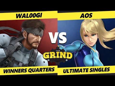 The Grind 173 Winners Quarters - Wal00gi (Snake) Vs. AoS (ZSS) Smash Ultimate - SSBU