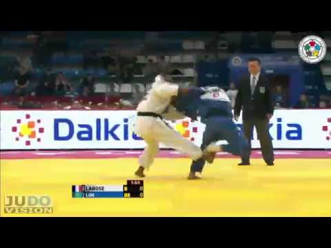 Judo World Masters Tyumen 2013: David LAROSE (FRA) - Sergey LIM (KAZ) Semi Final [-66kg]