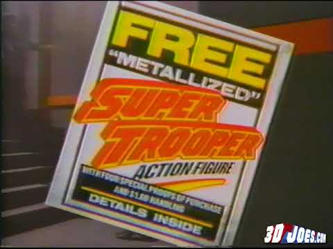 G.I.Joe 1988 TV Commercial 01: Super Trooper - from Griffin Bacal Inc VHS Master