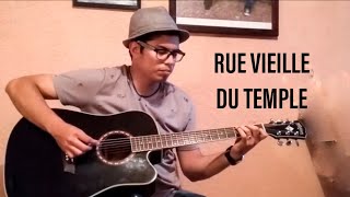 RUE VIEILLE DU TEMPLE - LEON LARREGUI FT MON LAFERTE GUITARRA COVER (LETRA Y ACORDES)