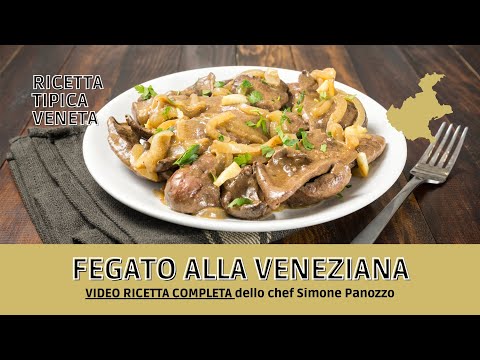 Fegato alla Veneziana - video ricetta completa dello chef Simone Panozzo