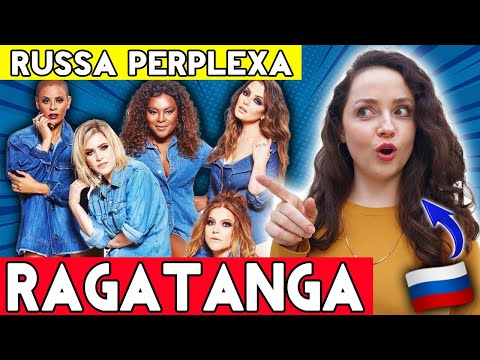 GRINGA REAGINDO Rouge - RAGATANGA | TODOS CONHECEM essa música NA RÚSSIA!