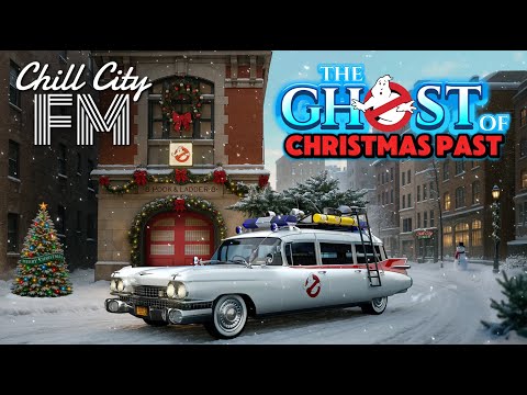 🎄THE GHOST OF CHRISTMAS PAST | Ghostbusters Christmas 80s Vibes | Synthwave & Retrowave Holiday Mix