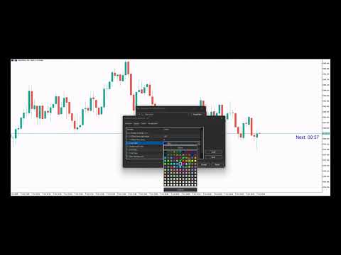 Video Bid Price Timer Indicator