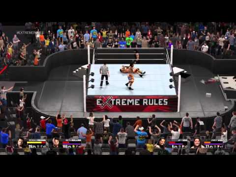 WWE 2K15 tornado tag