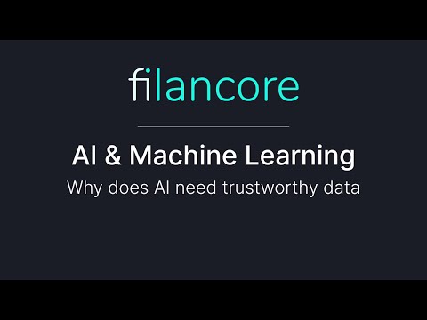 Why does AI need trustworthy data