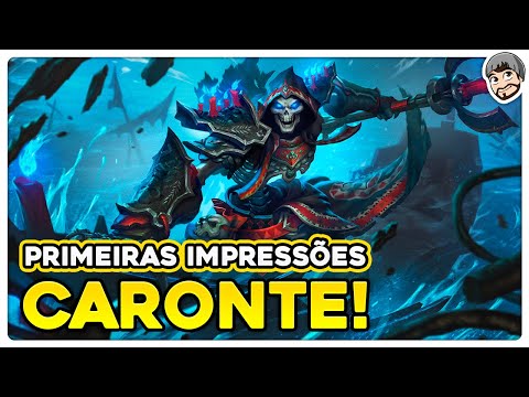 PRIMEIRAS IMPRESSÕES CHARON/CARONTE - ⚡ Smite BR