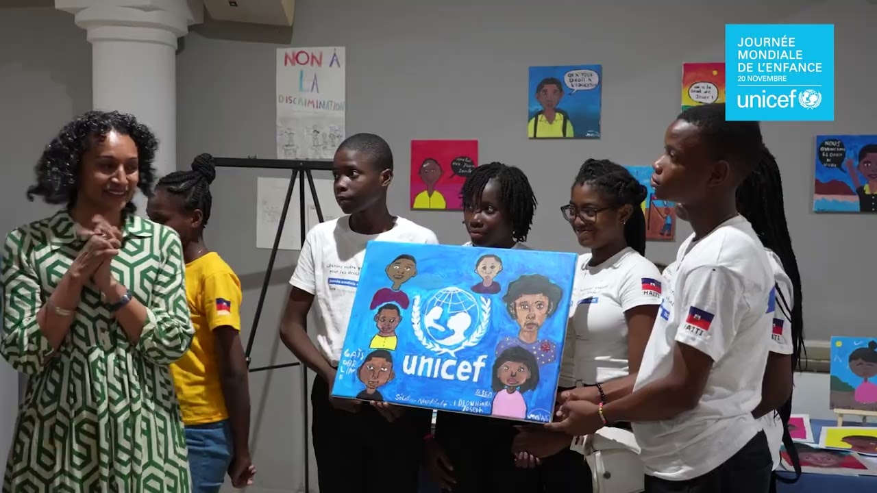 La voix des enfants à travers la créativité | UNICEF Haiti