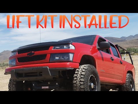 355 colorado gets a lift kit
