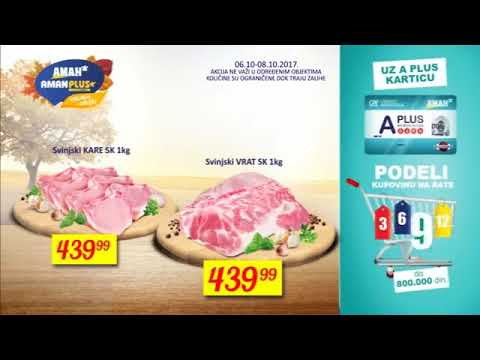 Aman vikend akcija od 06.-08.10.2017.