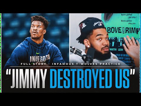 The Day Jimmy Butler DESTROYED The Timberwolves at practice *FULL STORY*