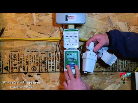 Changing battery in Rain Bird rain sensor