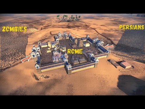 Castle Siege: Zombies - Romans - Persians - UEBS 2