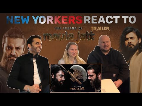Americans First Time Reaction to The Legend of Maula Jatt Trailer | Fawad Khan, Hamza Ali, Mahira
