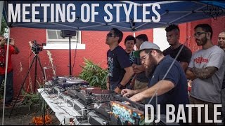 Meeting Of Styles DJ Battle (Final Round)