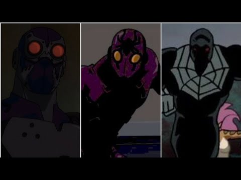 Evolution of "Black Spider" in Cartoons and movies. (DC comics) (2009-2014)