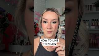 how I line my thin lips