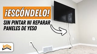 Cómo Esconder el Cable de Corriente y los Cables de la TV: La Manera Fácil de Mover un Enchufe
